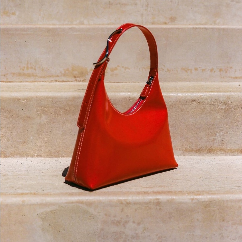 STAUD Tomato Red Scotty Bag.